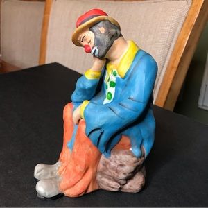 Emmet Kelly Clown Prince of Pantomime 7” Figurine